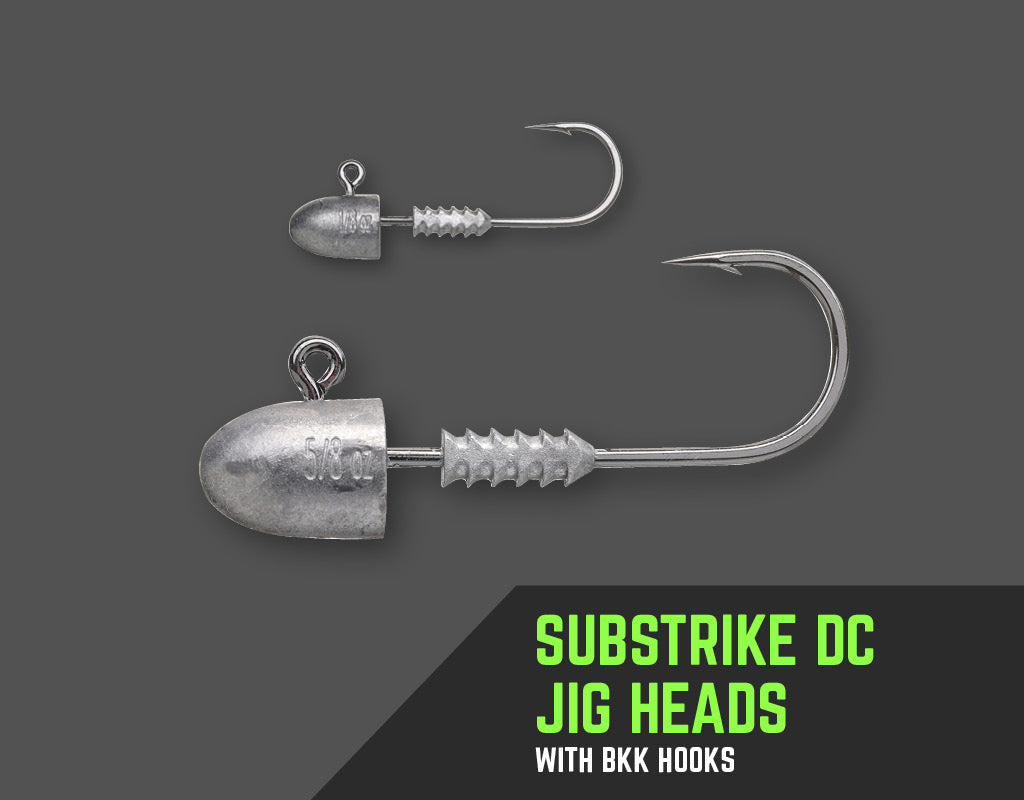 Bite Science Substrike DC Jig Heads with BKK Hooks