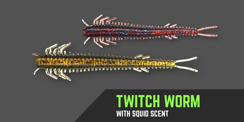 Bite Science Twitch Worm Soft Plastic Lures