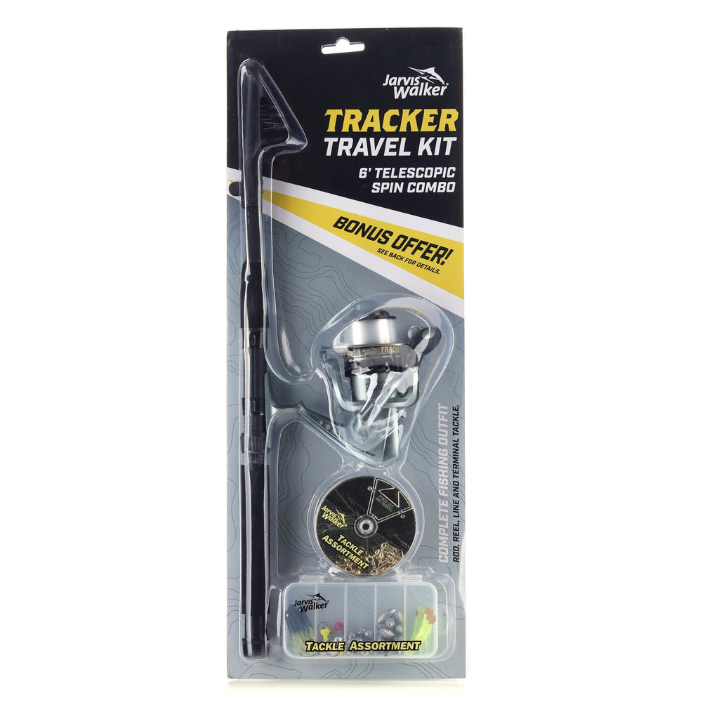 Jarvis Walker Tracker Tele Pack 6' Combo 2-5kg