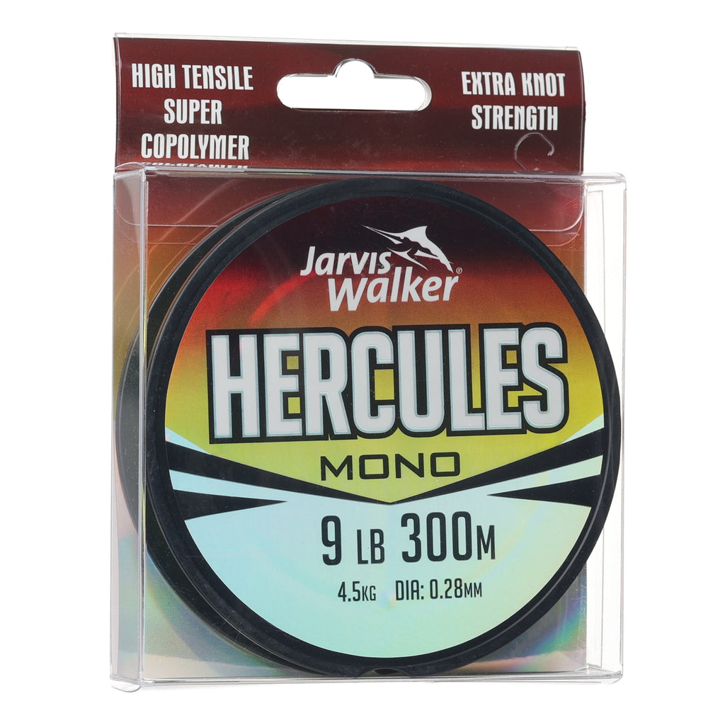 Jarvis Walker Hercules 300m - Opaque Yellow 9lb Mono Line
