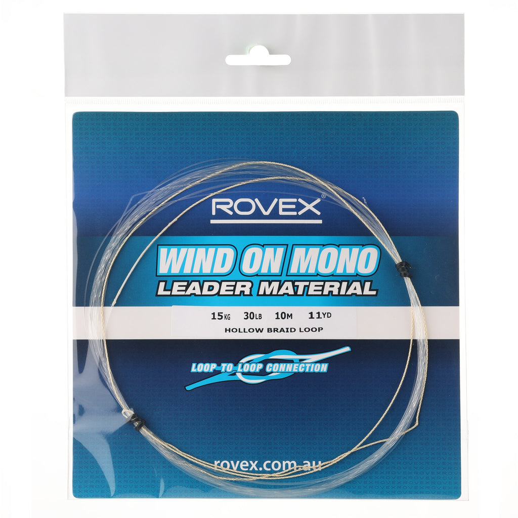 Rovex Wind On Mono Leader 10m 30lb