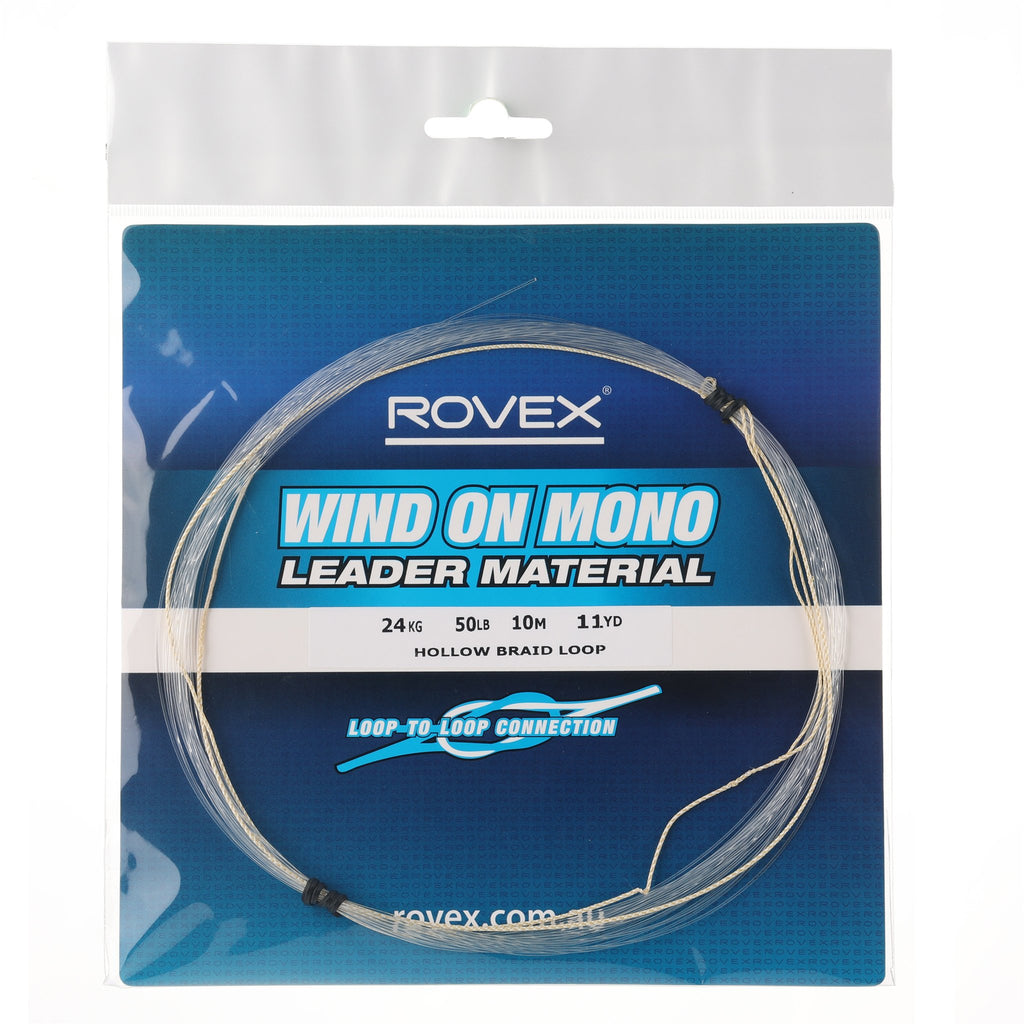 Rovex Wind On Mono Leader 10m 50lb