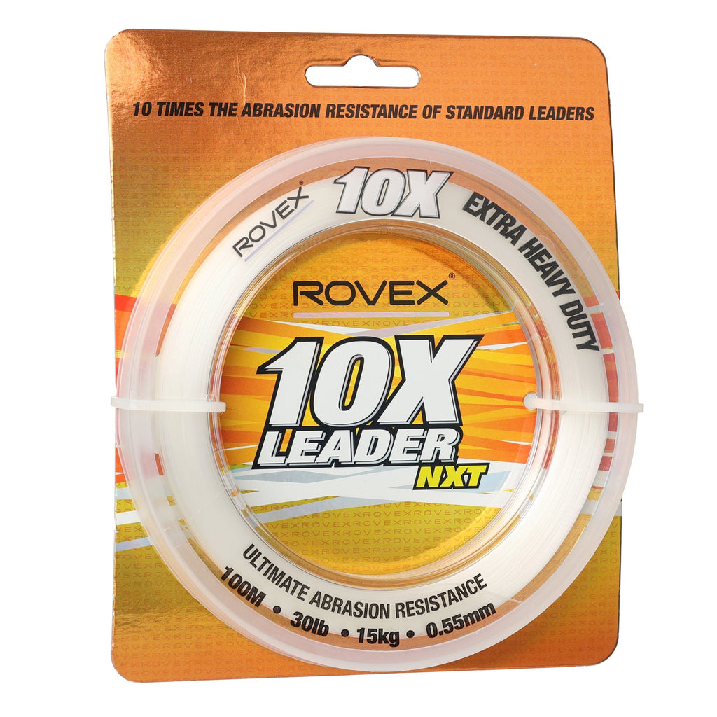 Rovex 10X Mono Leader 100m 30lb