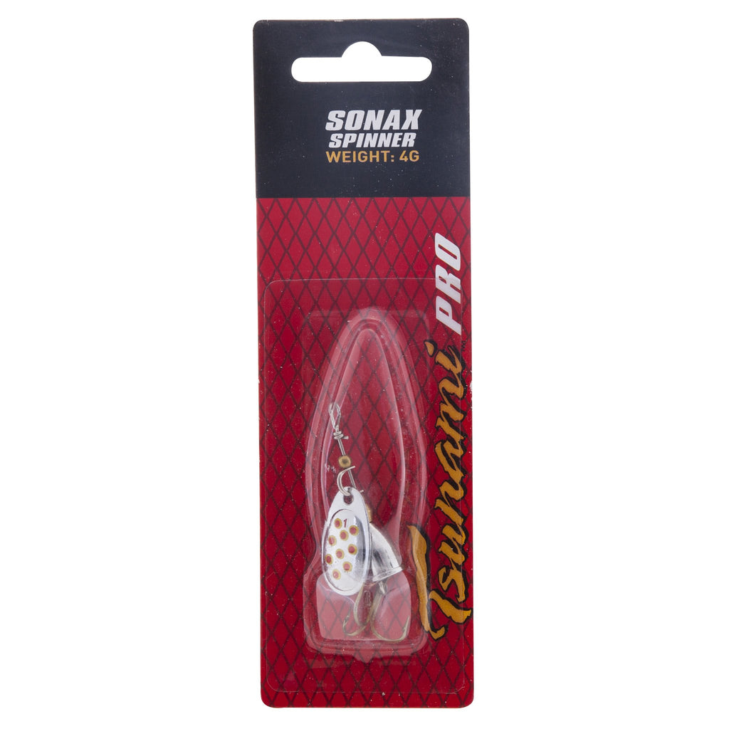 Tsunami Sonax Spinner Sz1 - 4GM Silver Blade / Red Yellow Lure