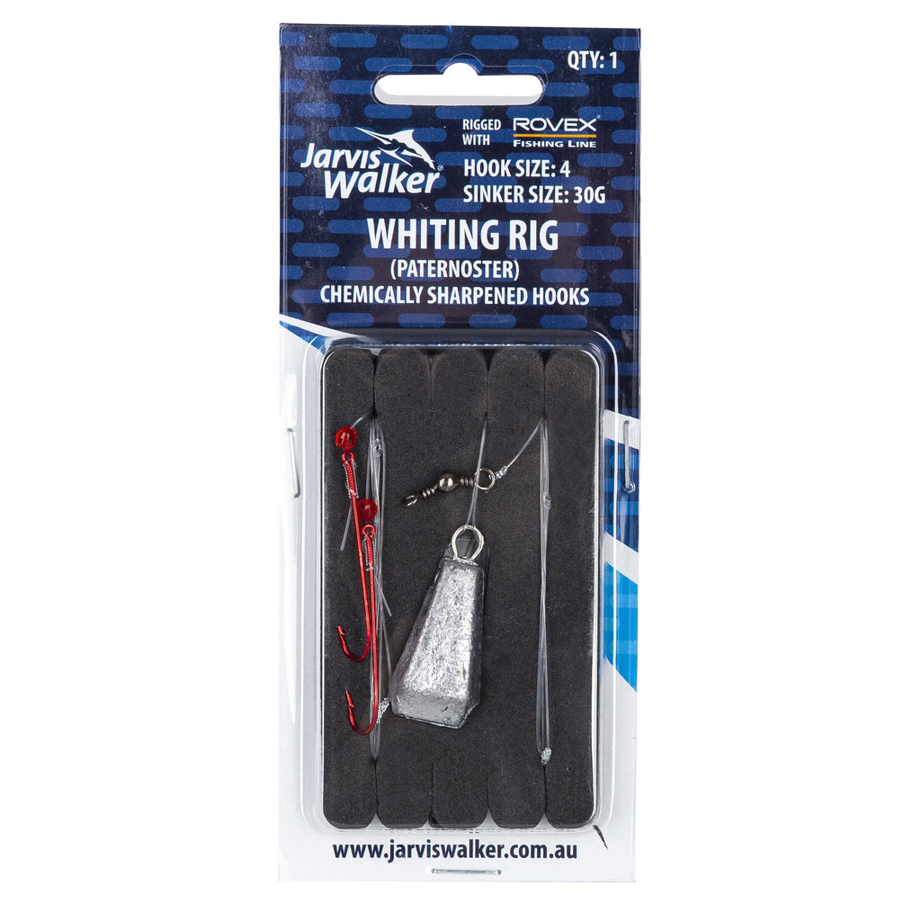 Jarvis Walker Whiting Rig With Chemically Sharpened #4 Hook Rig