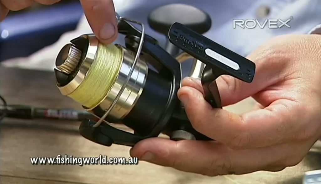 How to Spool Line Onto a Baitcast Reel