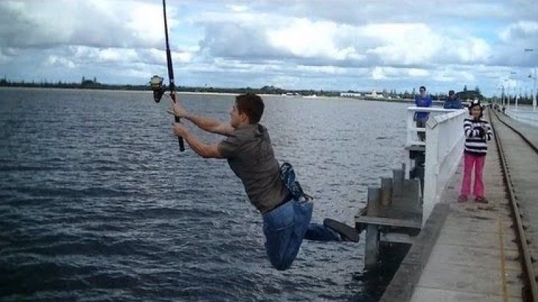 Stalemate: when a fish has you between a rock and hard place