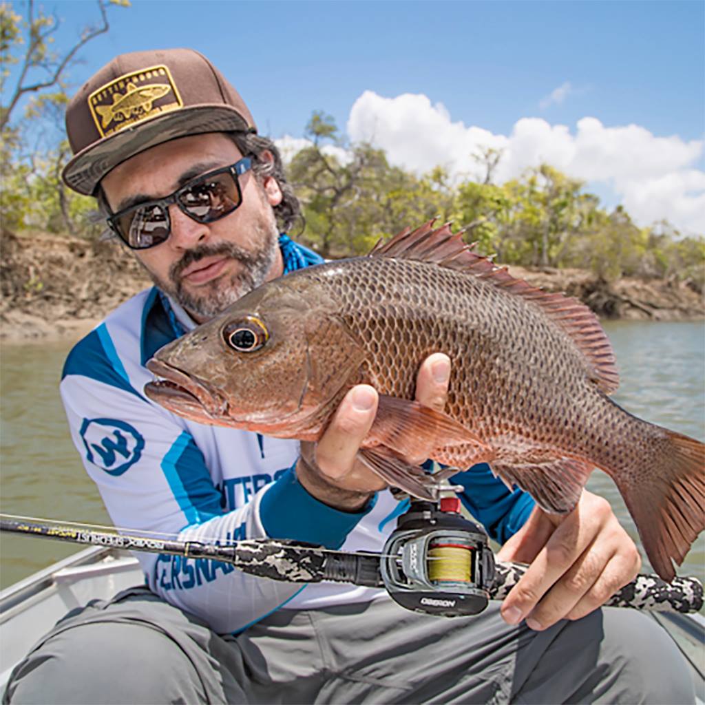 Fishing weed beds