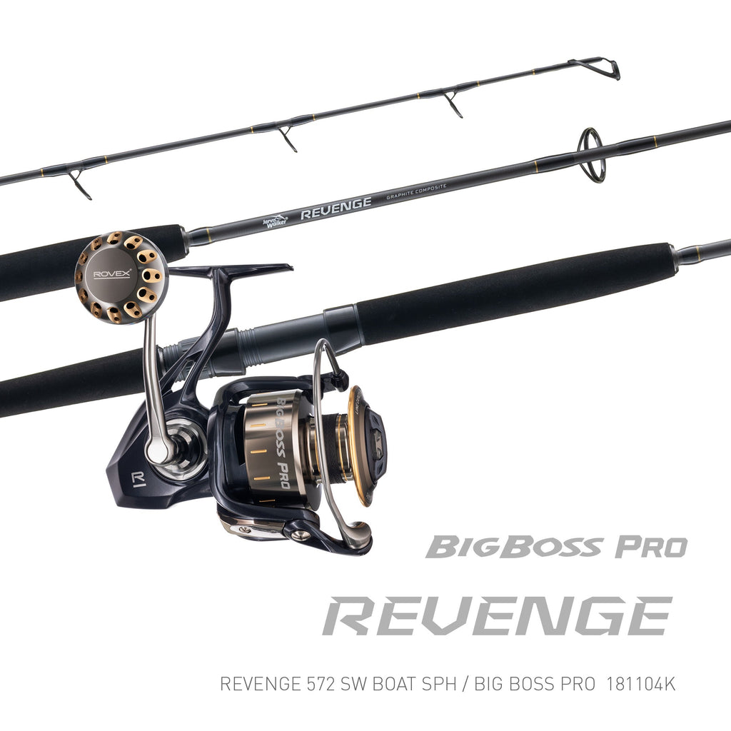 Jarvis Walker Revenge 572 SW Boat SPMH 10-15kg - FST 8000 Combo
