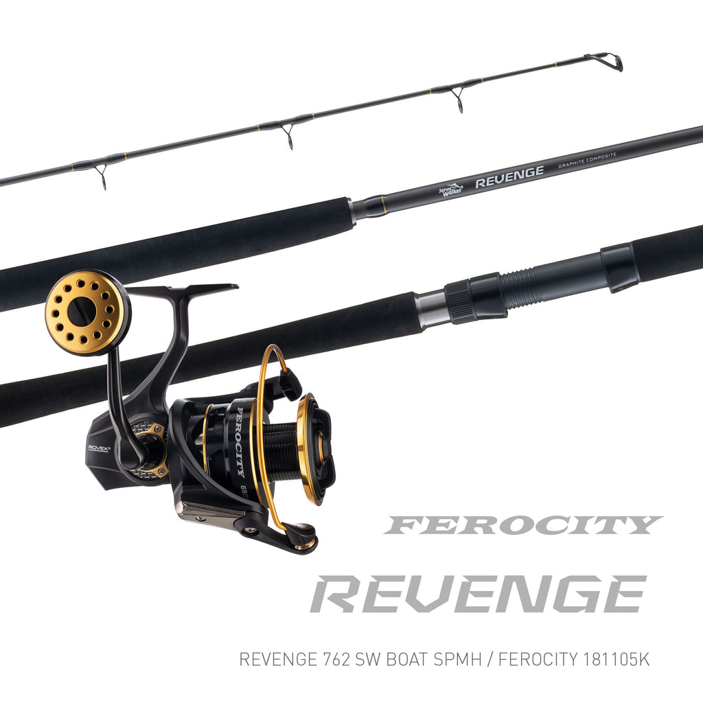 Jarvis Walker Revenge 572 SW Boat SPH 15-24kg - FST 8000 Combo