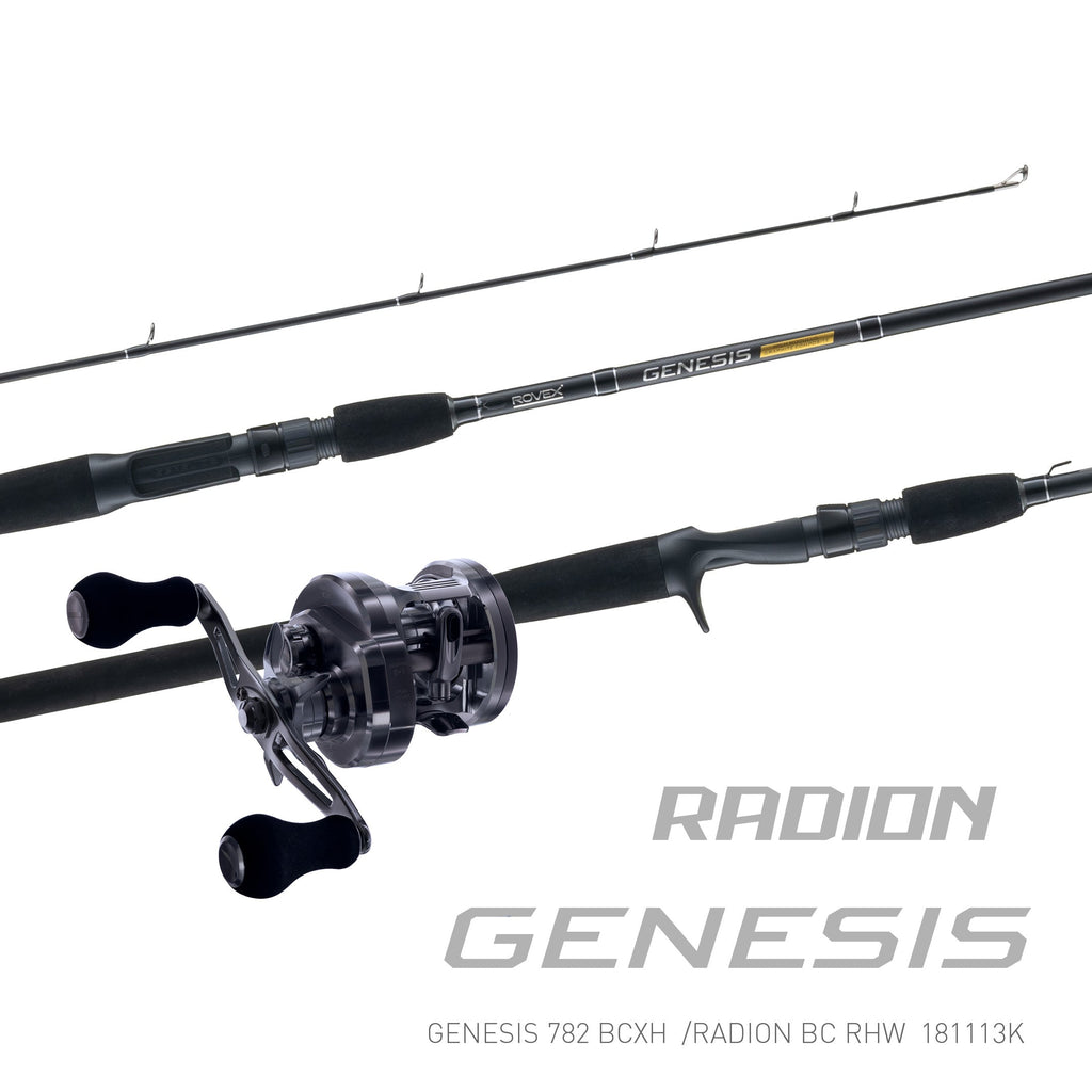 Rovex Genesis 602 BCMH - Radion Drum Baitcast RHW Combo