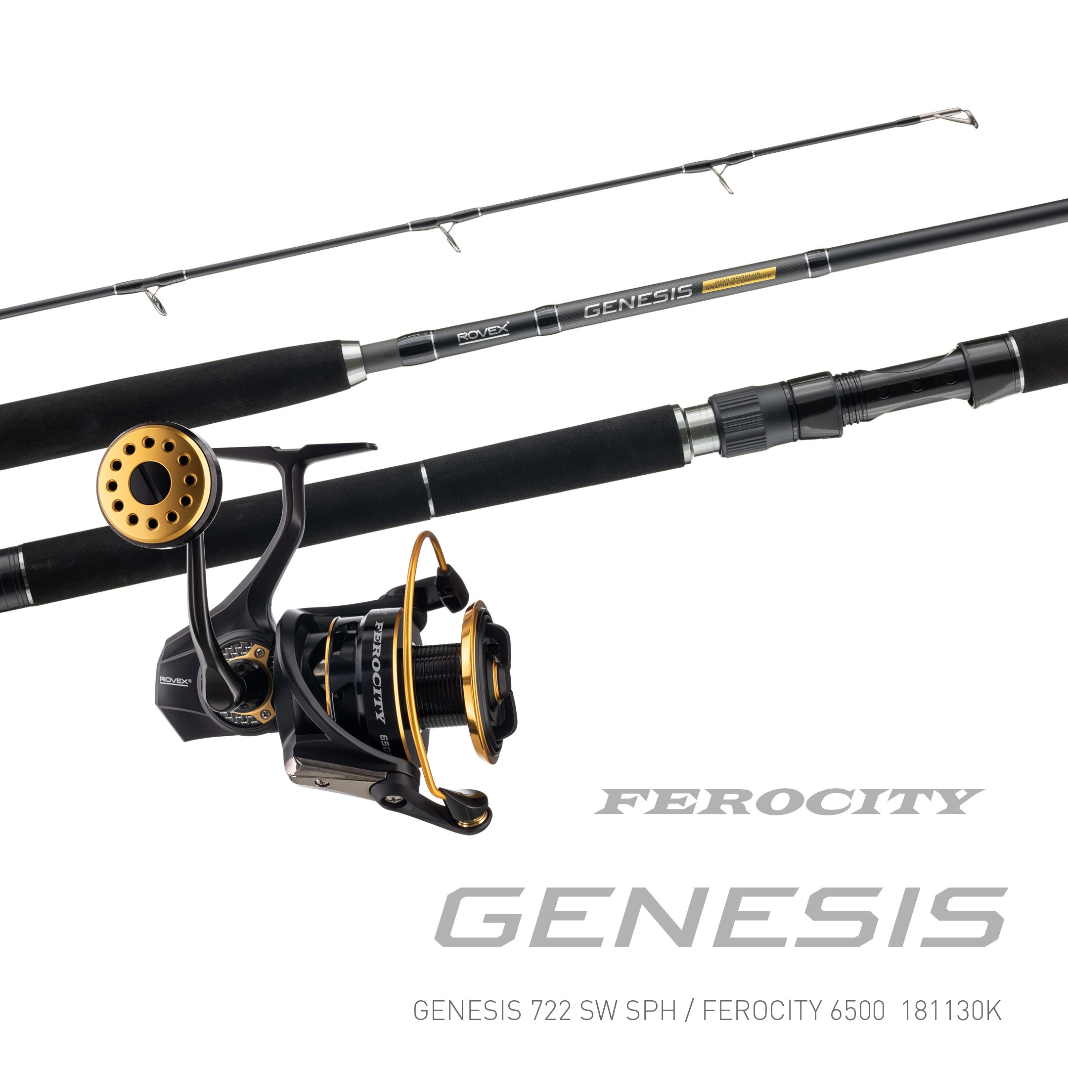 2 4kg baitcast rod Introducing Rovex Genesis Combos – Jarvis Walker Brands