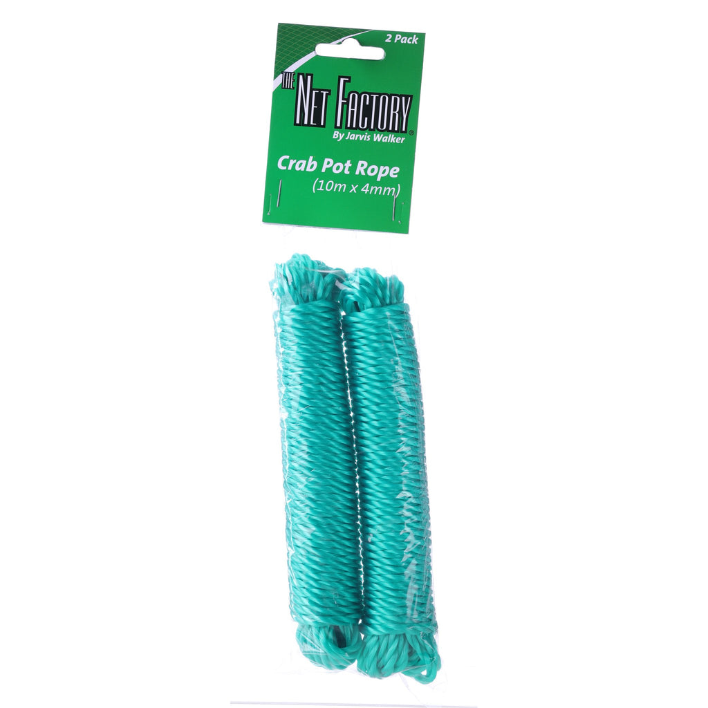 Net Factory Crab Pot Rope - 10m x 4mm - 2 Pack