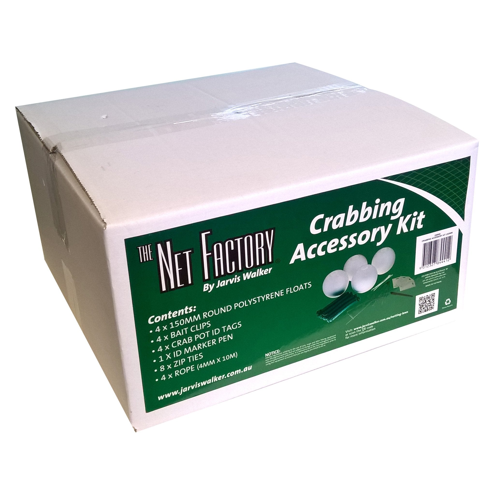 Net Factory Crabbing Accessory Kit Large (150mm Floats) Jarvis