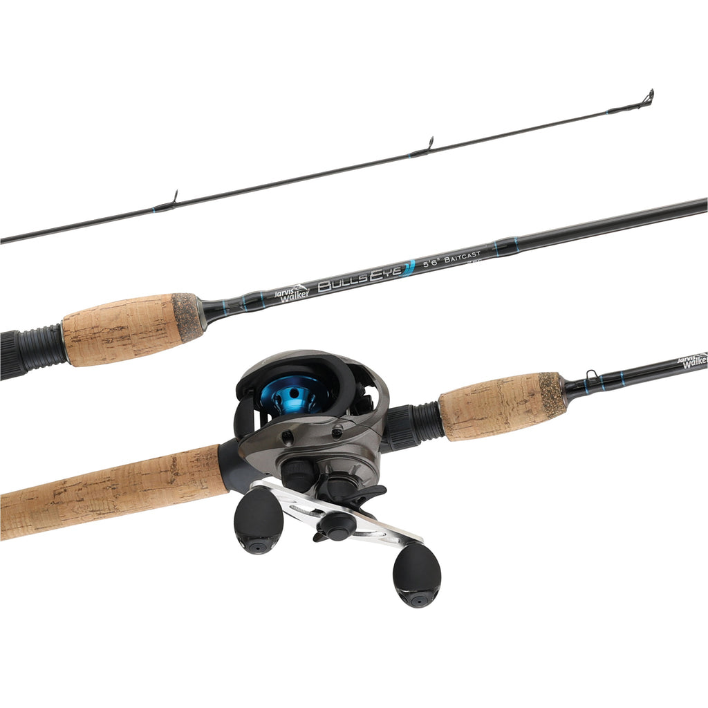 Jarvis Walker Bullseye 5'6" Baitcast 2PC Combo 4-6kg