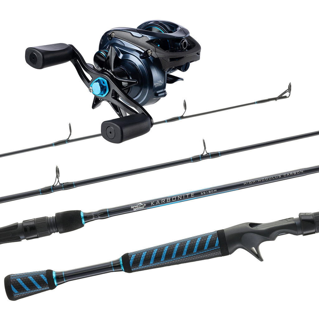 Jarvis Walker Karbonite 5'9" Baitcast 1PC 5-8kg / Bullseye X MKII