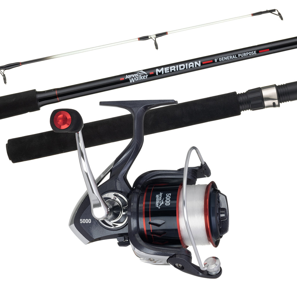 Jarvis Walker Meridian 8' Gen Purpose Rod / Powergraph 5000