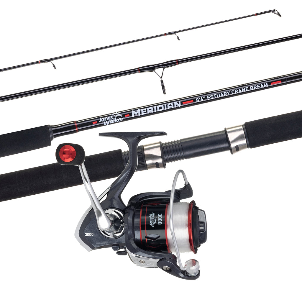 Jarvis Walker Meridian 8'6" Est Crane Bream Rod / Powergraph 3000