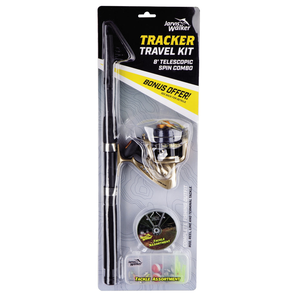 Jarvis Walker Tracker II Tele Pack 8' Combo 4-8kg