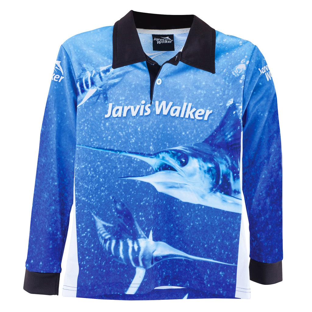 Jarvis Walker Marlin Kids Fishing Shirt - Sz2