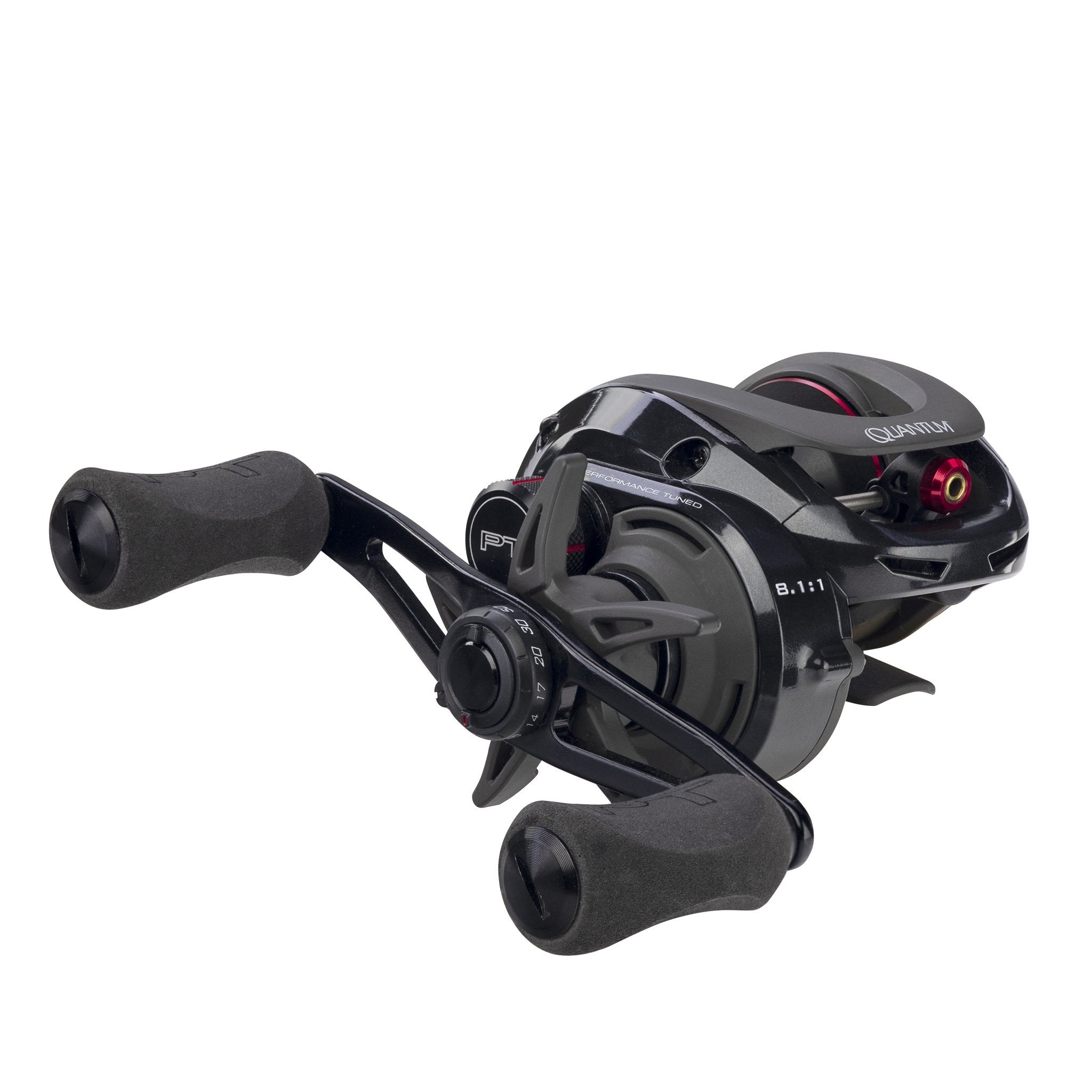 Quantum Smoke S3 SM101SPT Left Handed Baitcaster Fishing Reel - 10 Bearing  Reel