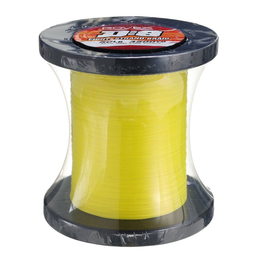 Rovex D:8 Braid 3500yd 50lb - Hi Vis Yellow