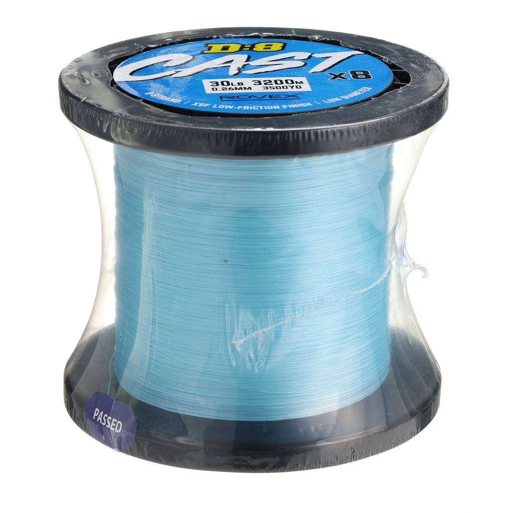 Rovex D:8 Cast Braid - Glacier Blue 3200m/3500yd 30lb