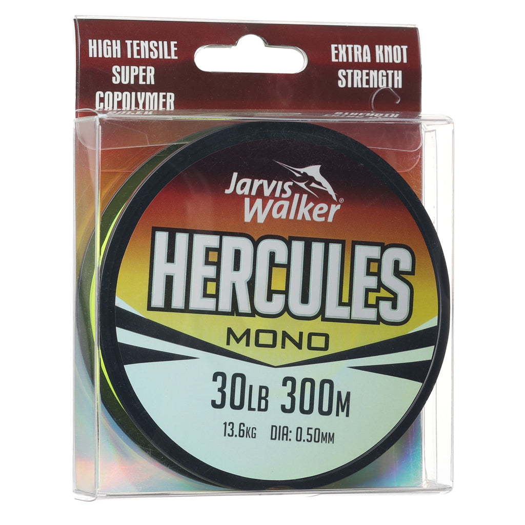 Jarvis Walker Hercules 300m - Opaque Yellow 30lb Mono Line