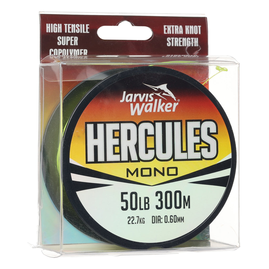 Jarvis Walker Hercules 300m - Opaque Yellow 50lb Mono Line