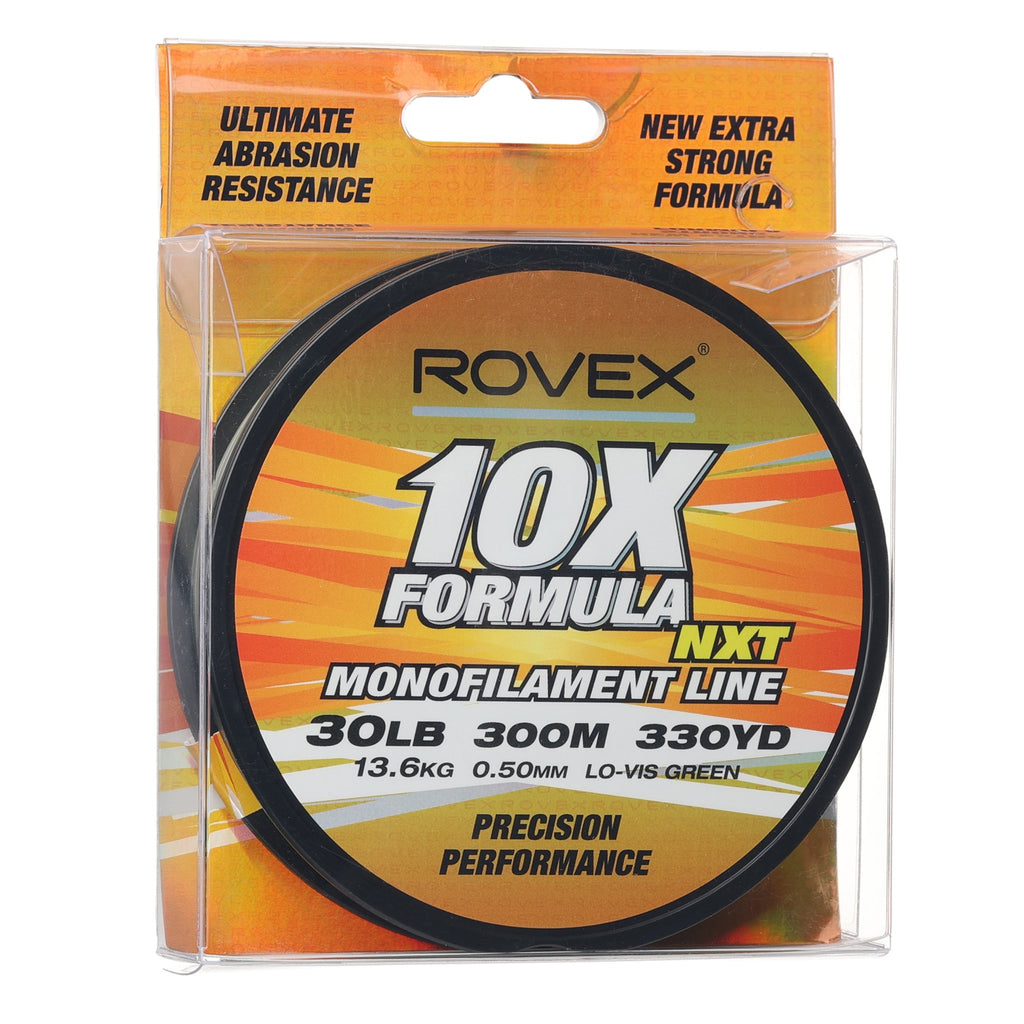 Rovex 10X Formula 300m - Green 30lb Mono Line