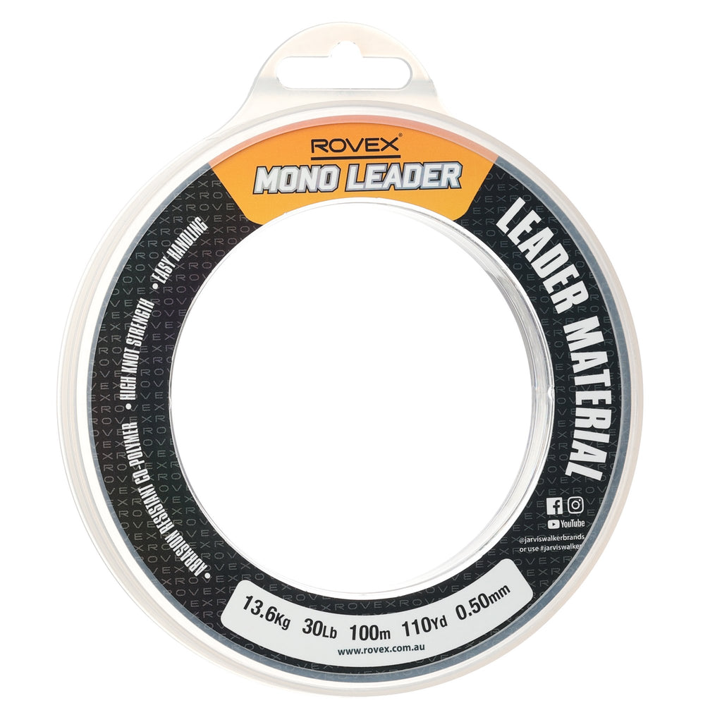 Rovex Copolymer Mono Leader 100m 30lb