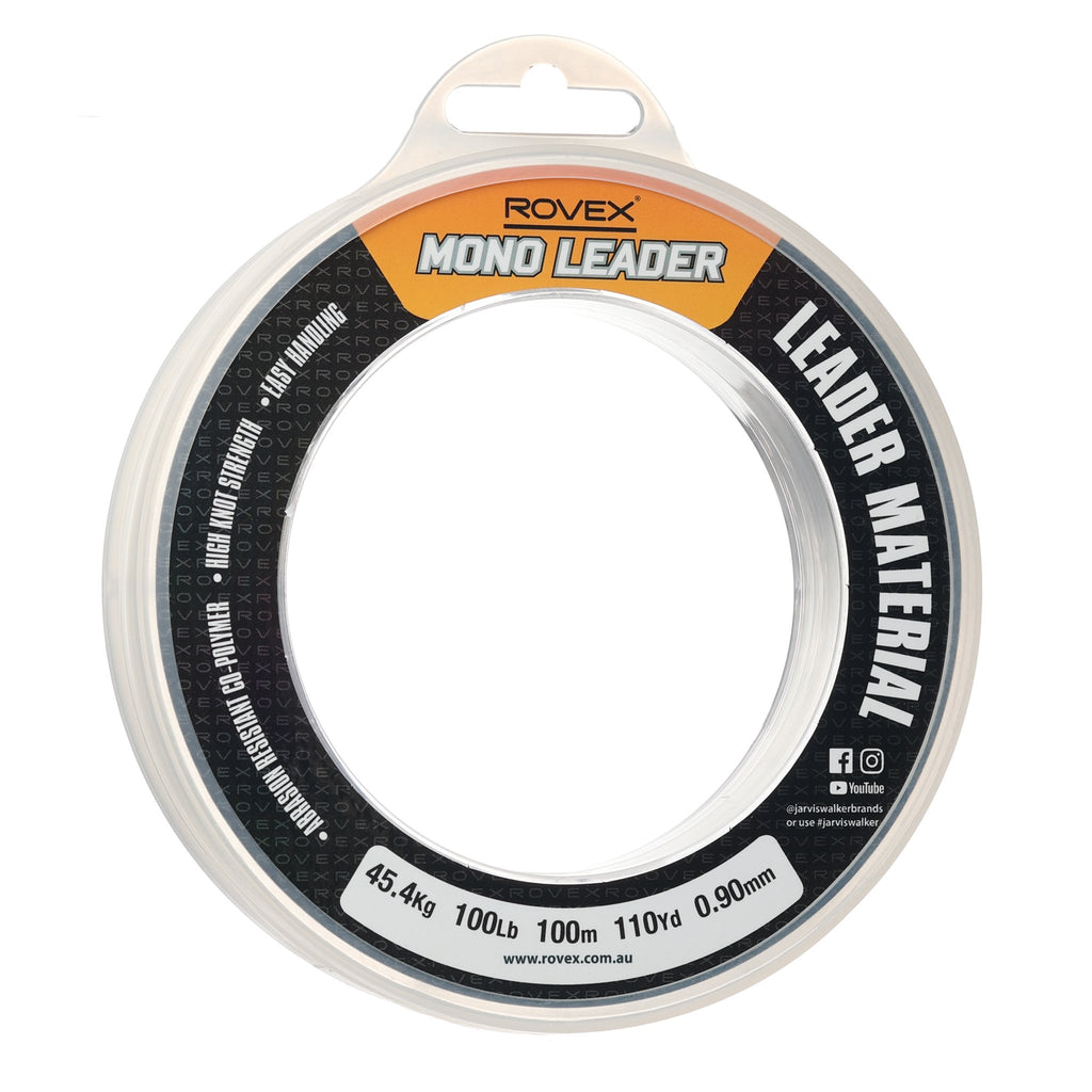 Rovex Copolymer Mono Leader 100m 100lb