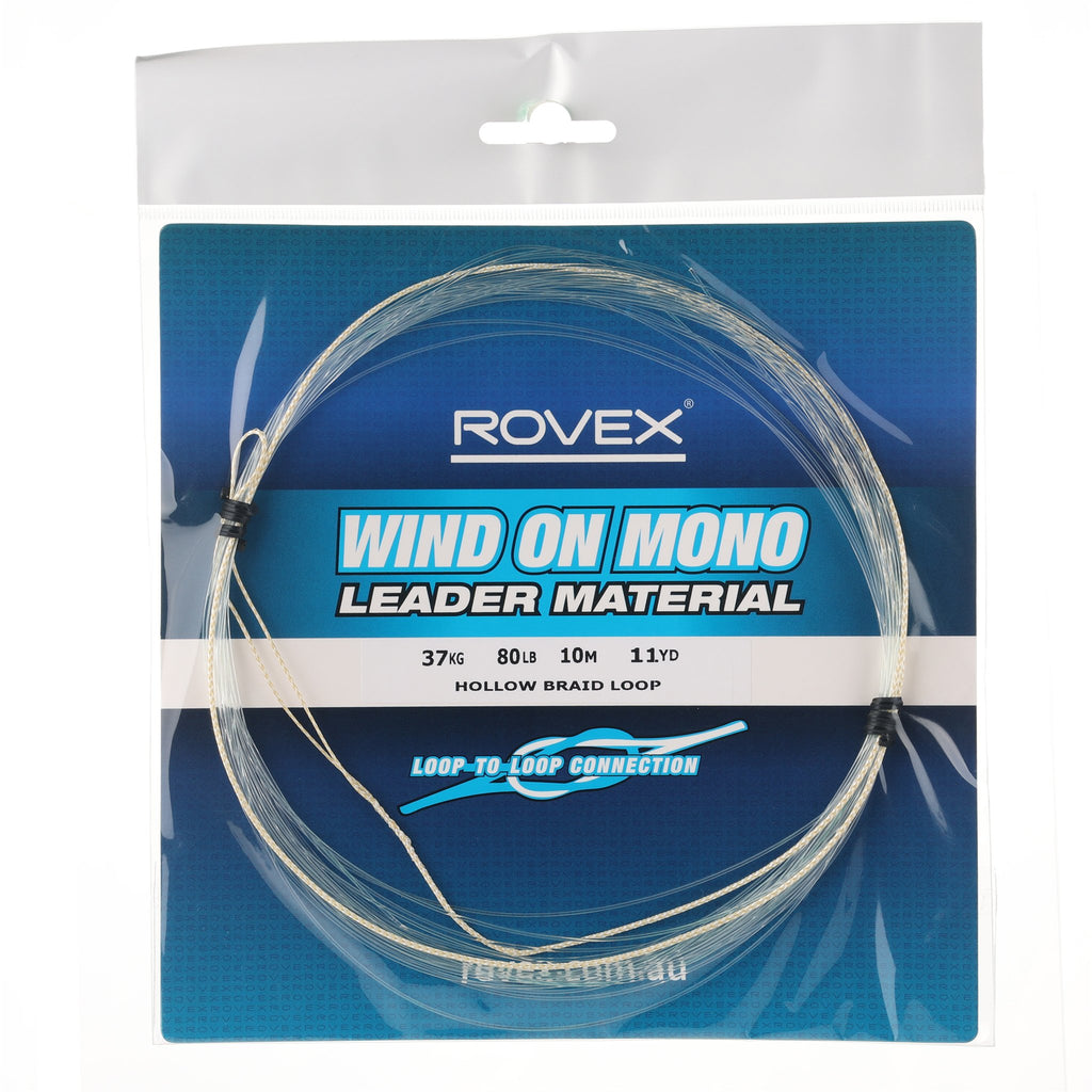 Rovex Wind On Mono Leader 10m 80lb
