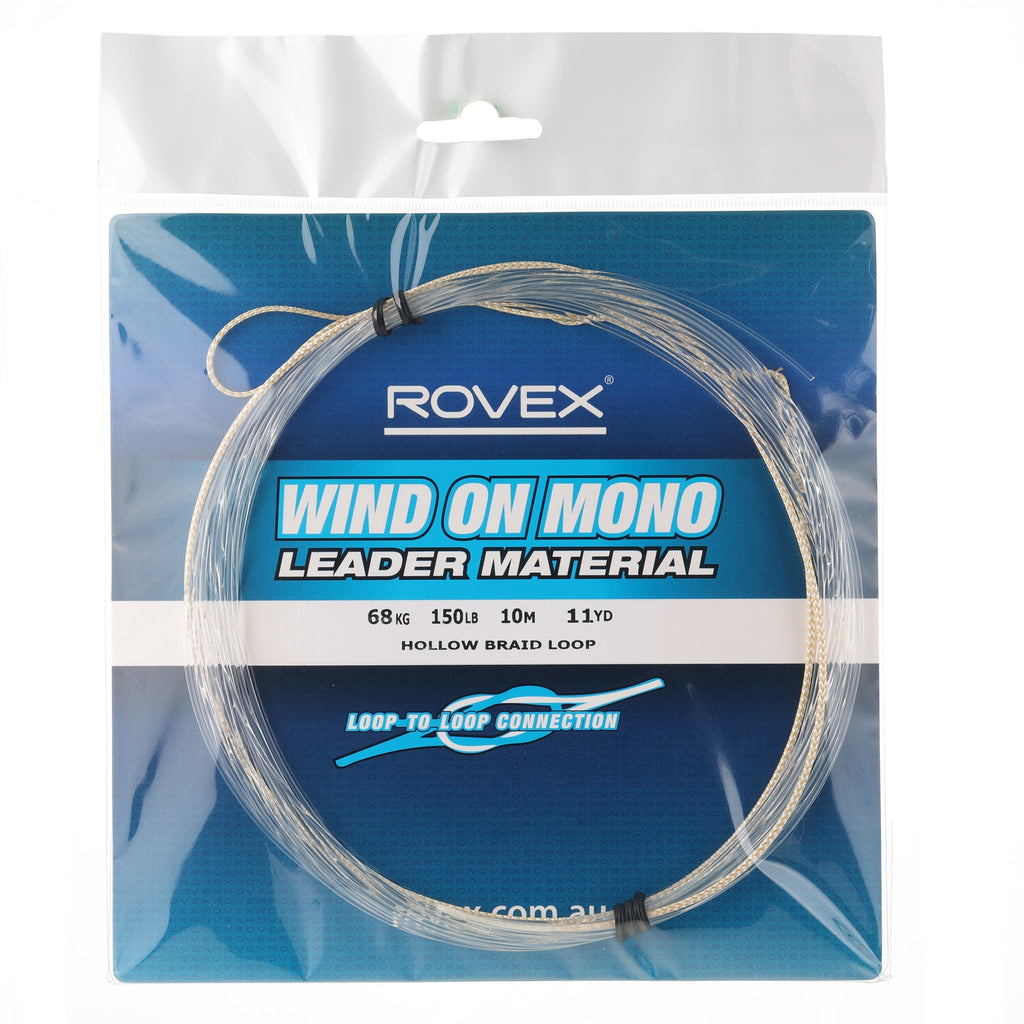Rovex Wind On Mono Leader 10m 150lb