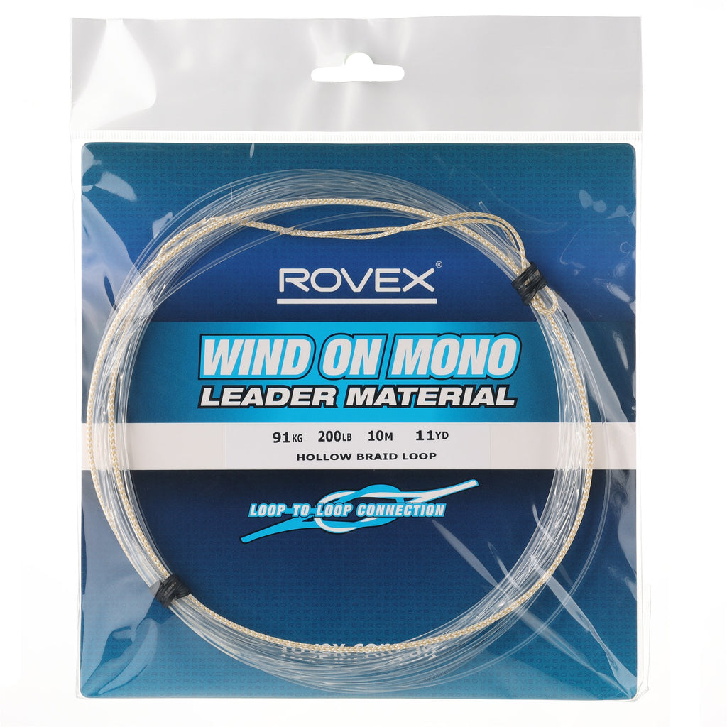 Rovex Wind On Mono Leader 10m 200lb
