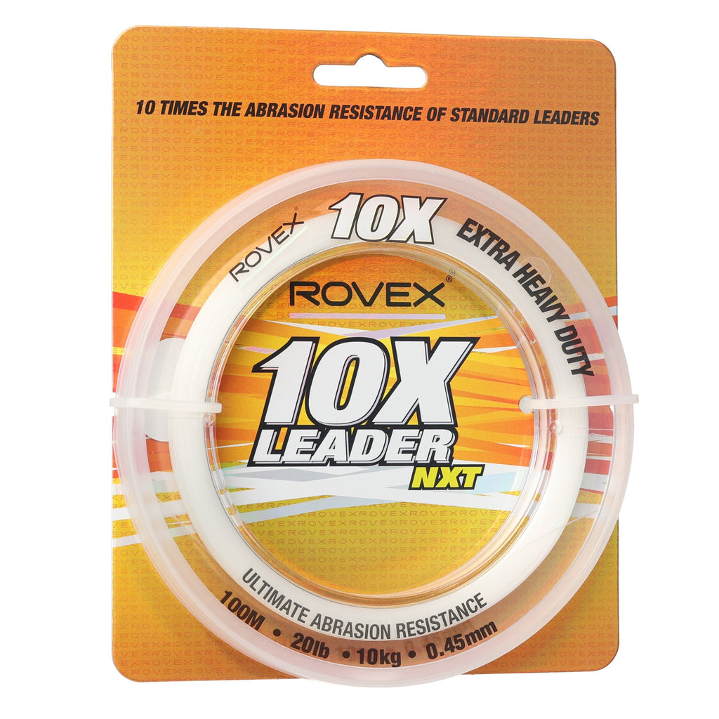 Rovex 10X Mono Leader 100m 20lb