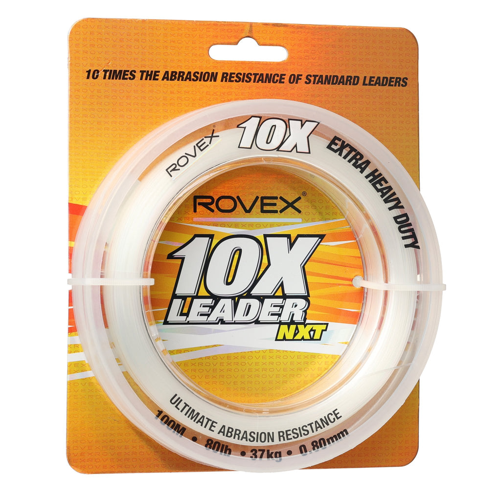 Rovex 10X Mono Leader 100m 80lb