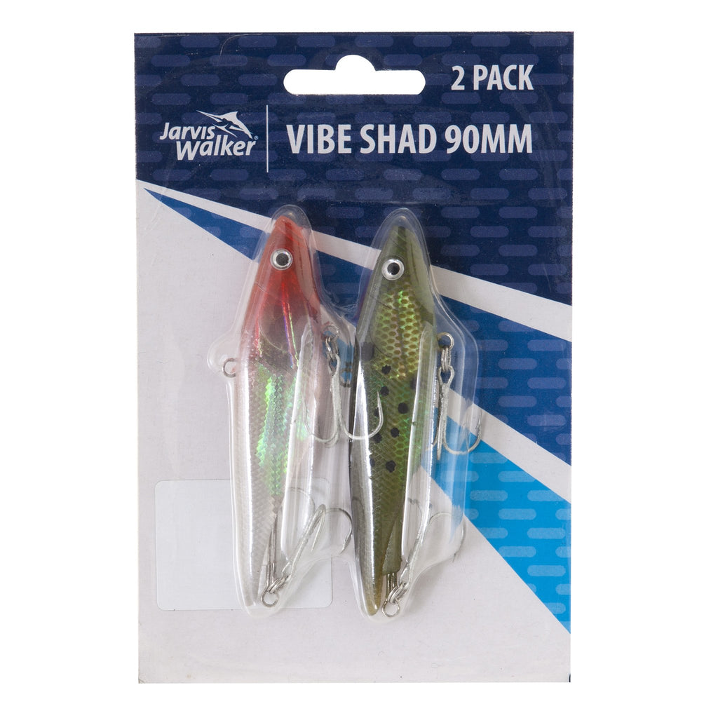 Jarvis Walker Soft Vibe Lure Packs 90mm (2 pack)