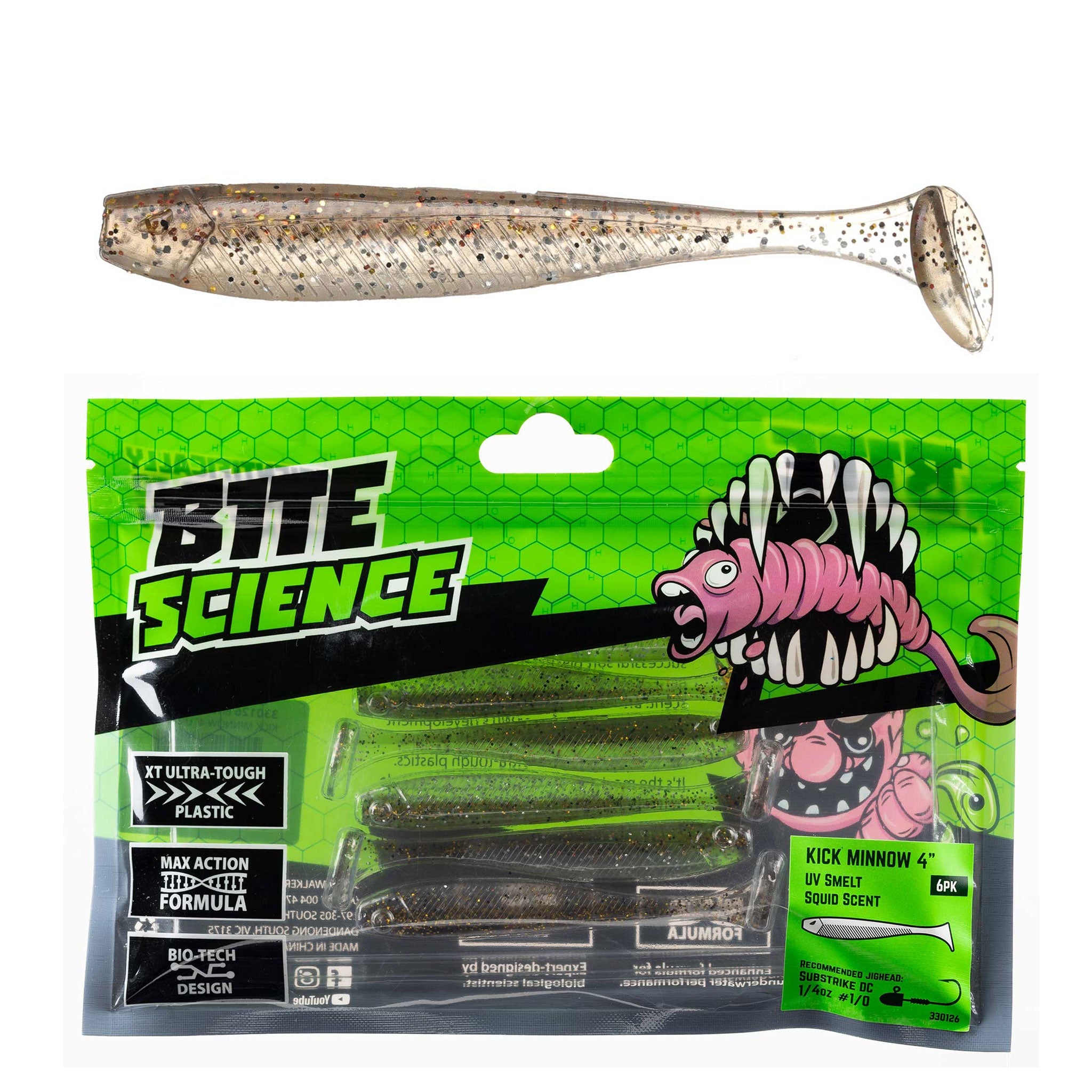 Bite Science Kick Minnow Soft Plastic Lures – Jarvis Walker Brands