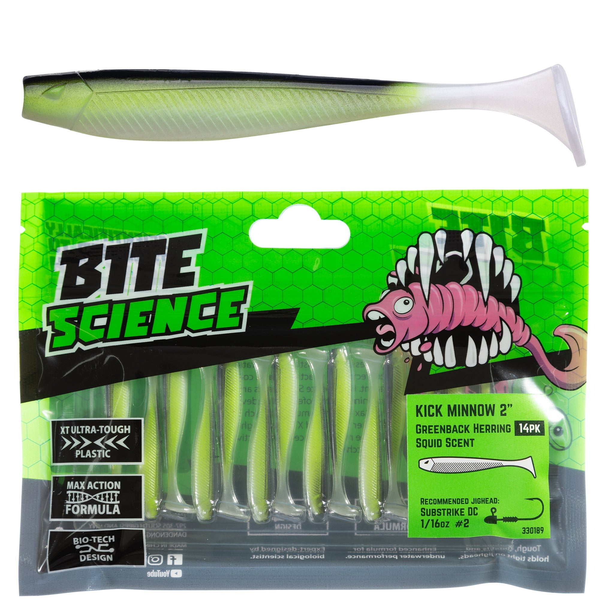 Bite Science Kick Minnow Soft Plastic Lures – Jarvis Walker Brands