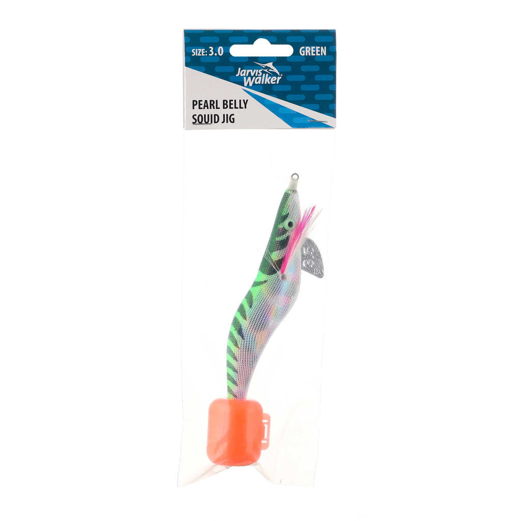 Jarvis Walker Intruder Squid Jig Green 3.0"