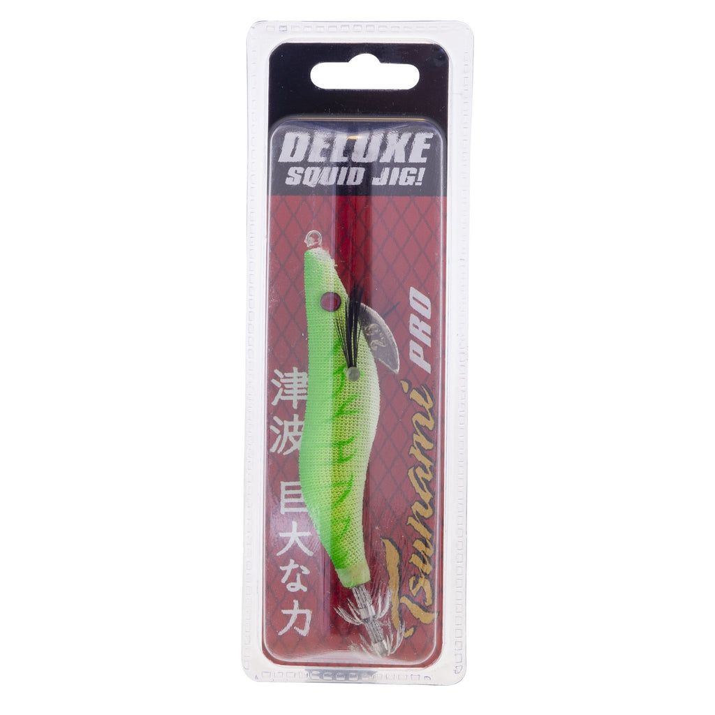 Tsunami Deluxe EGI Squid Jig 2.5 Green LKN-10