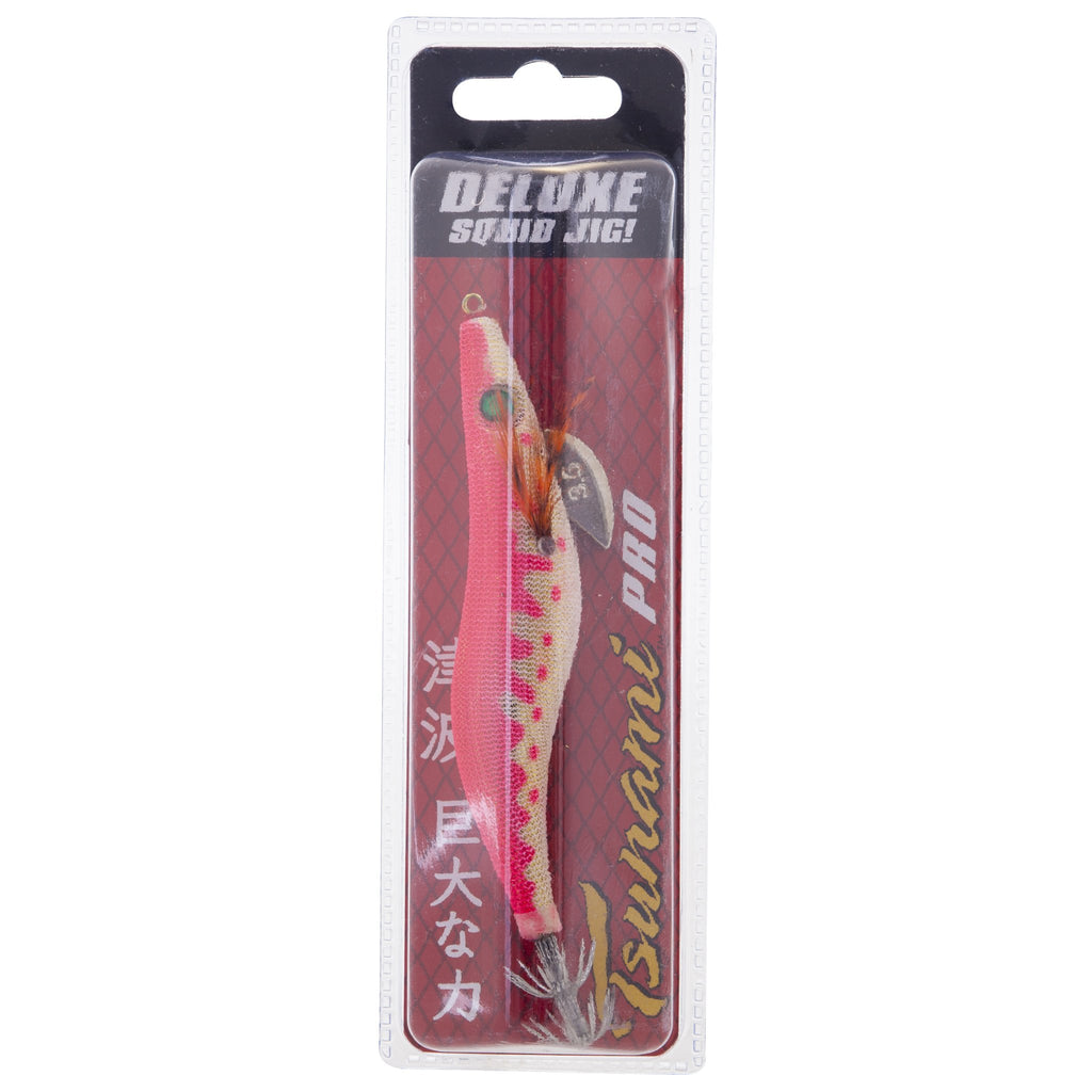 Tsunami Deluxe EGI Squid Jig 3.5 Pink MKS-24