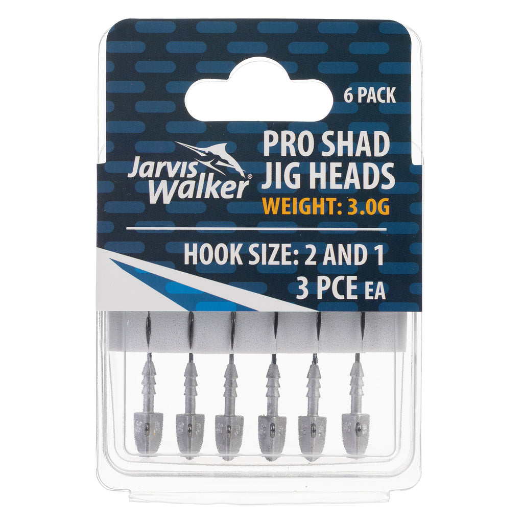 Jarvis Walker Pro Shad Jigheads 3g 
