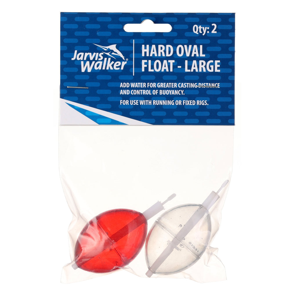 Jarvis Walker Hard Oval Plastic Float - LG