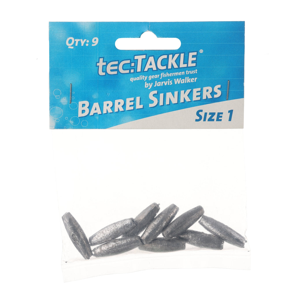 Jarvis Walker Barrel Sinkers Sz1