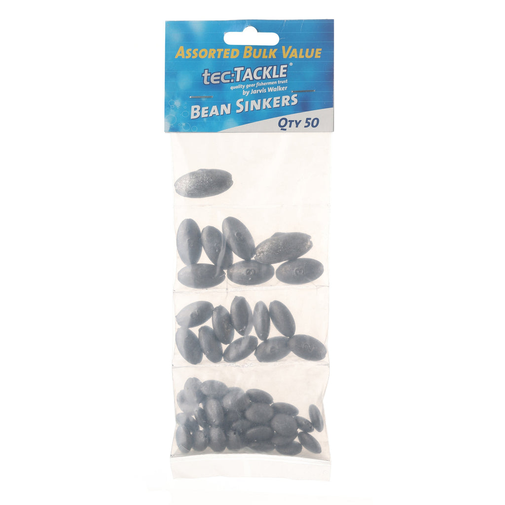 Jarvis Walker Bean Sinkers Value Pack Sz Assorted