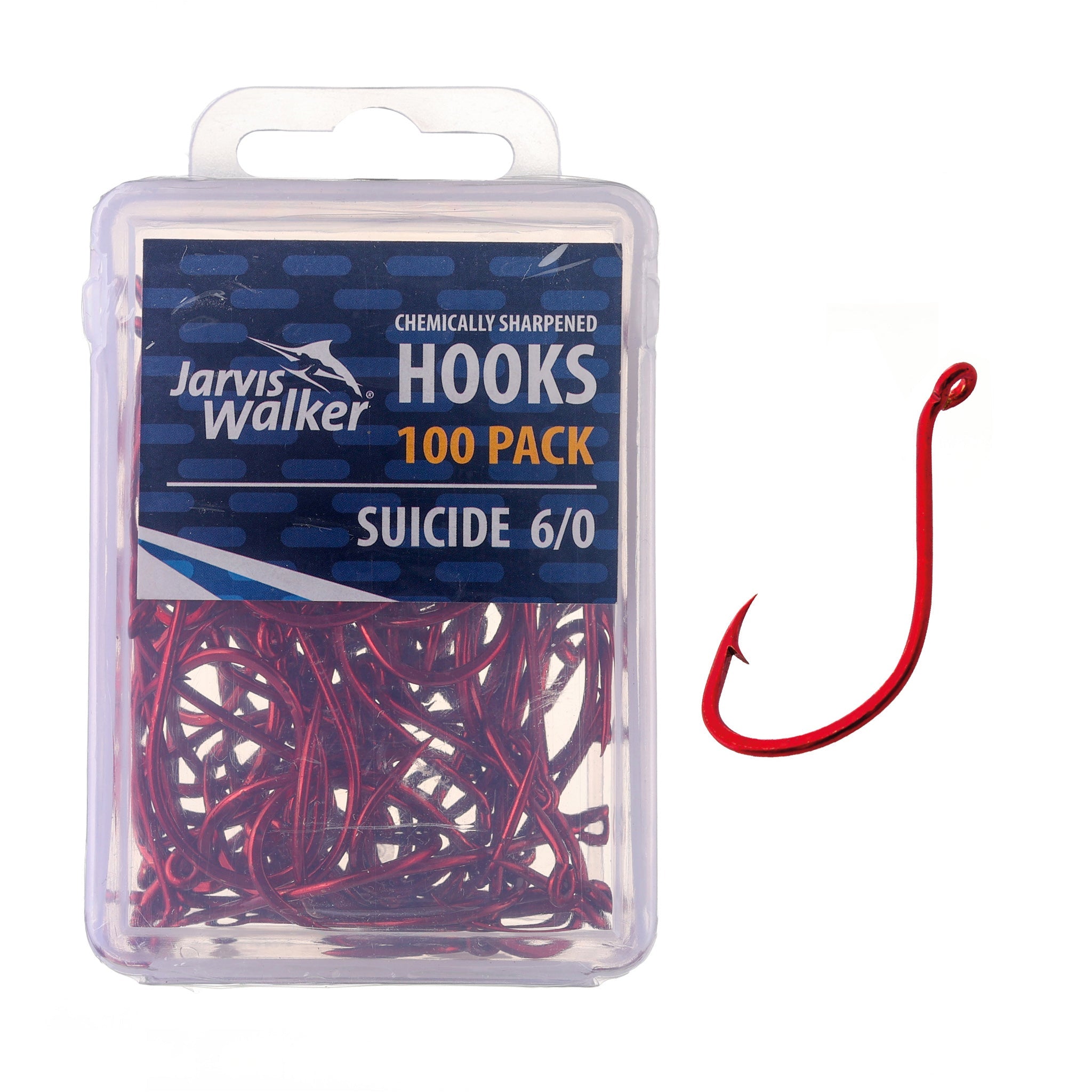Jarvis Walker Chemically Sharpened Suicide Hooks - 100 Packs – Jarvis  Walker Brands