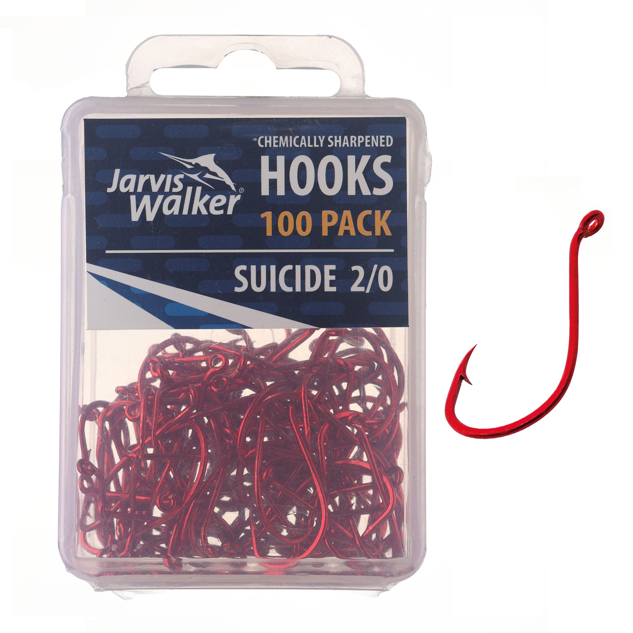Jarvis Walker Chemically Sharpened Suicide Hooks - 100 Packs – Jarvis  Walker Brands