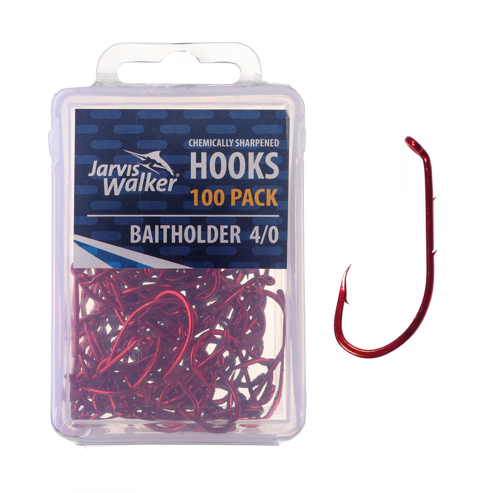 Jarvis Walker Chemically Sharpened Baitholder Hooks - 100 Packs – Jarvis  Walker Brands